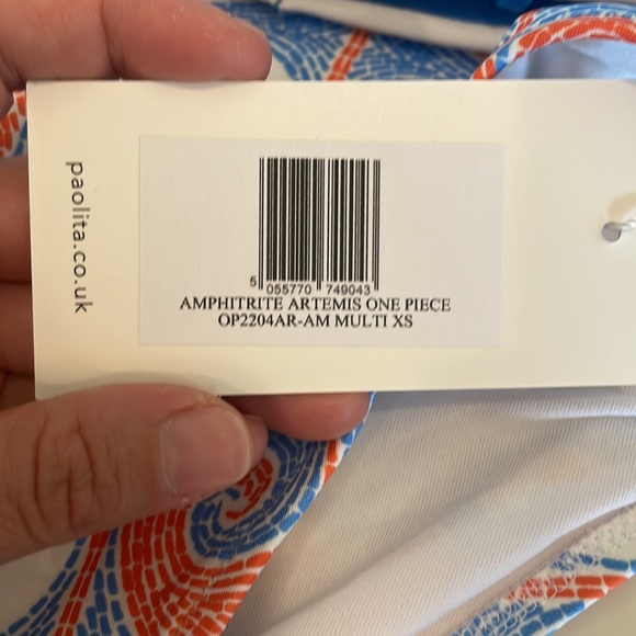 NWT Paolita Amp Hitrite Artemis One-Piece - Picture 10 of 11